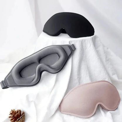 Masque de Sommeil 3D en Mousse à Mémoire de Forme, Bandeau pour les Yeux, Doux, 99% ZenPillow