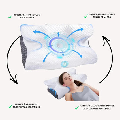 Oreiller Cervical ergonomique ZenPillow