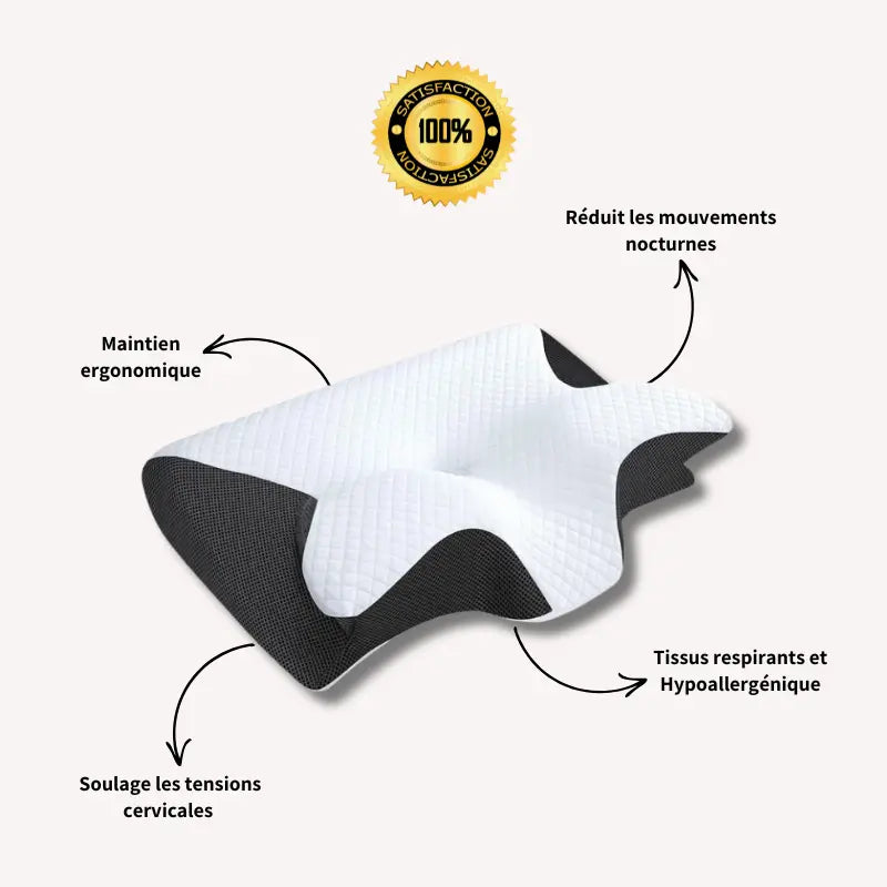 Oreiller Cervical ergonomique ZenPillow