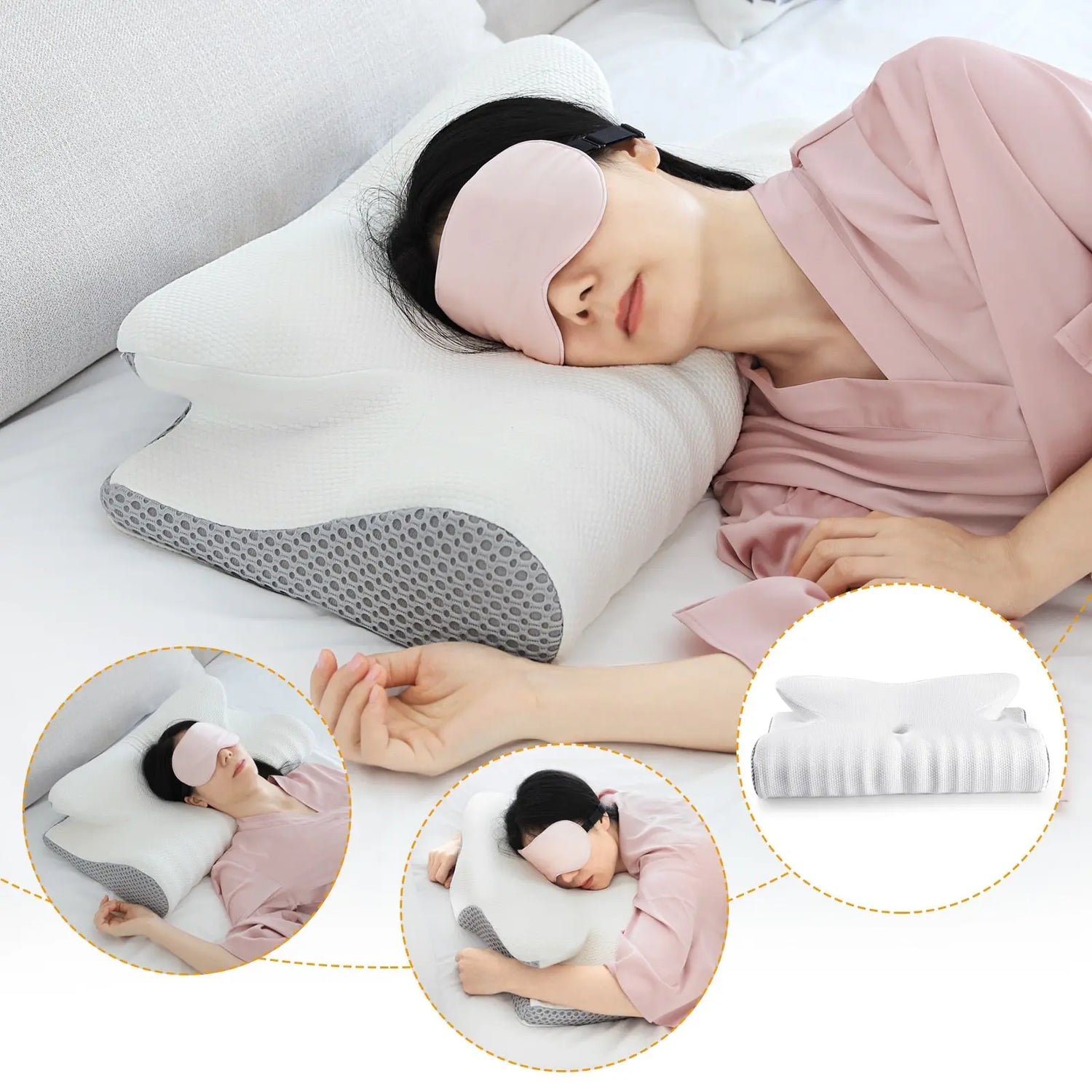 Oreiller Cervical ergonomique ZenPillow